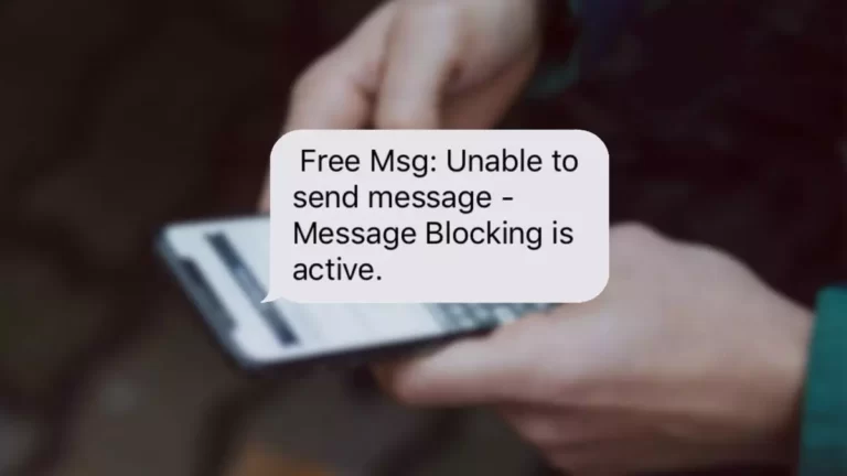 Fix Message Blocking Is Active